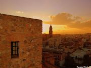 Atardecer desde La Alcazaba de M�laga. M�laga, Andaluc�a